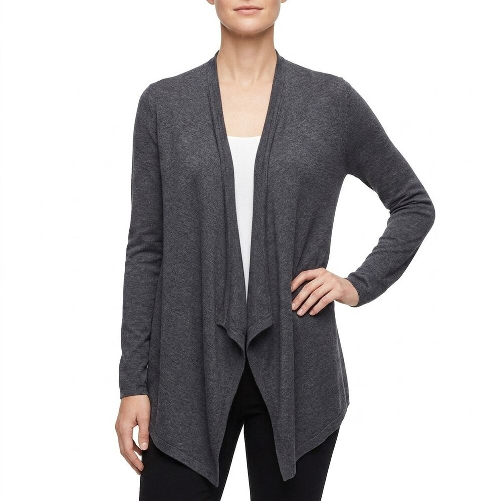 BANANA REPUBLIC Cotton Blend Cardigan Sweater Women Petite Knit Size XS